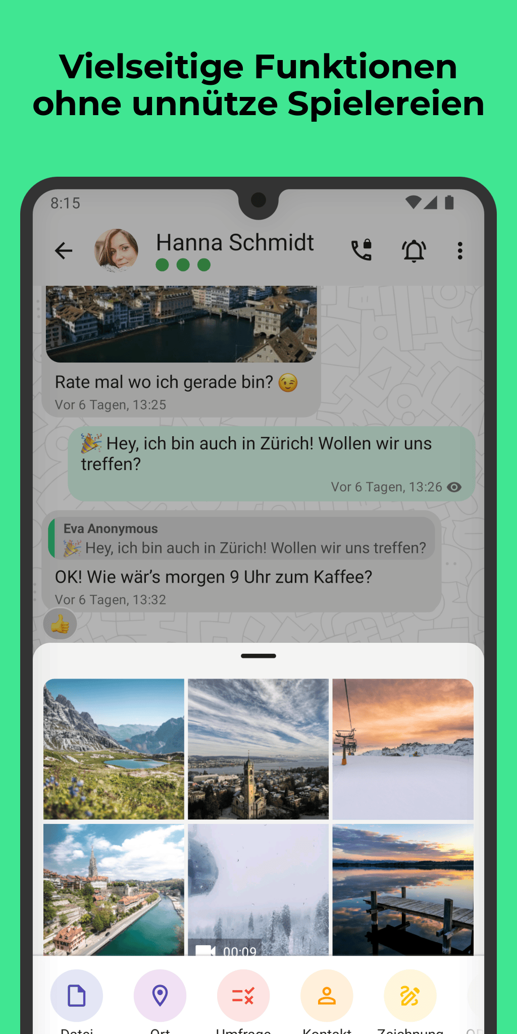 Threema Libre screenshot