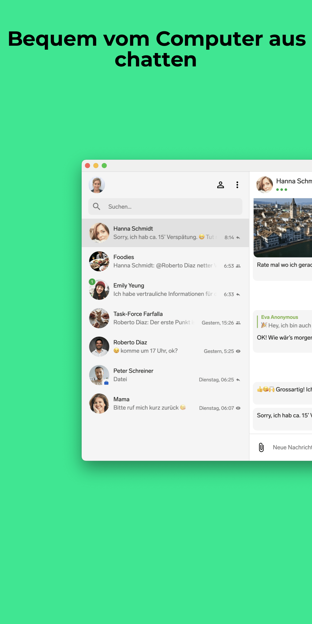 Threema Libre screenshot