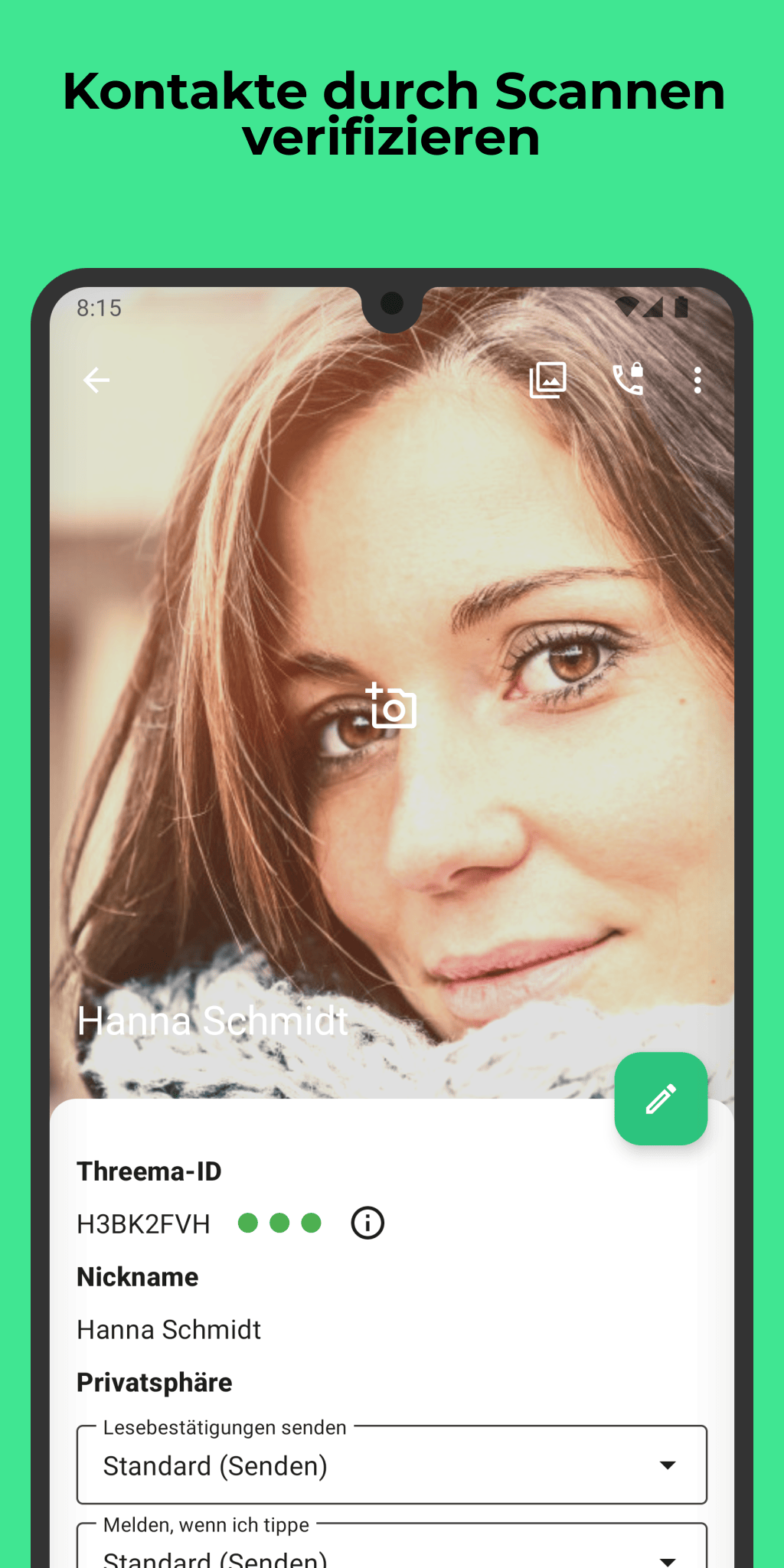 Threema Libre screenshot